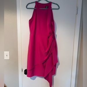 Beautiful bright pink cocktail dress